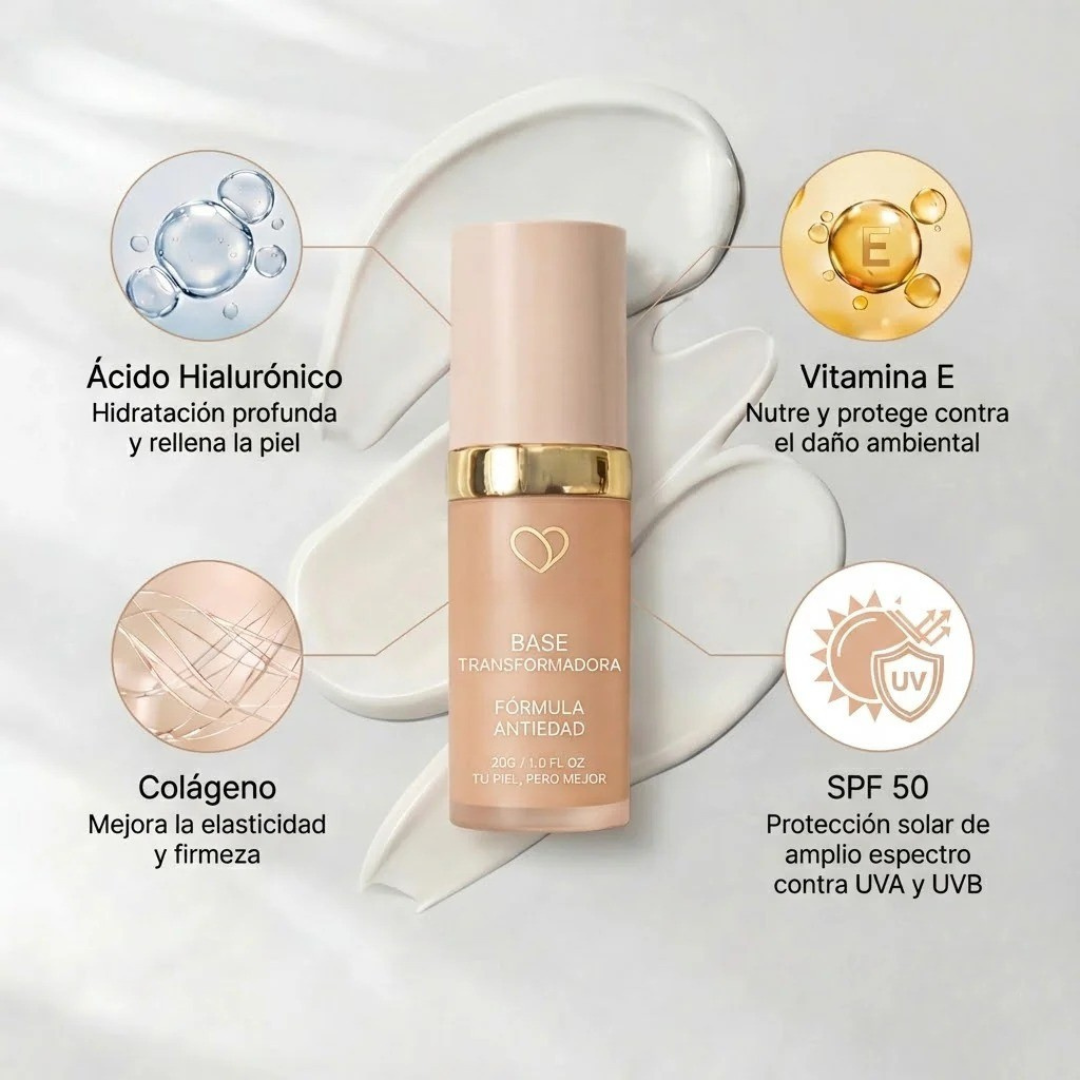 The Only Base™ - Base de Maquillaje 4 en 1