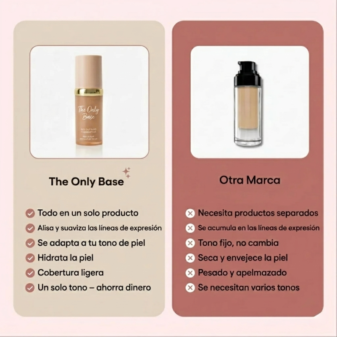 The Only Base™ - Base de Maquillaje 4 en 1