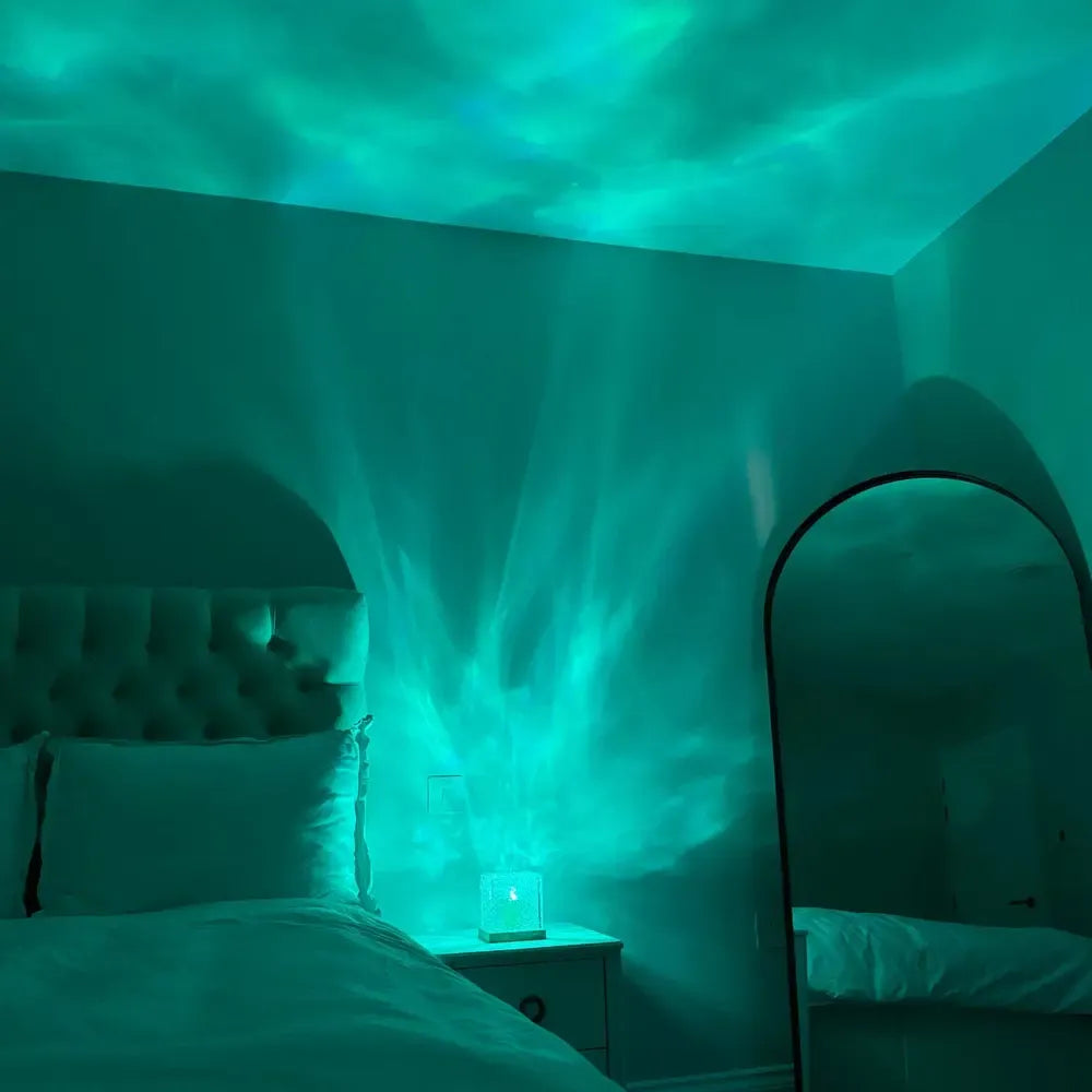 AuroraZen™ - Proyector LED Auroras Boreales